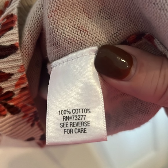 Lightweight cotton sweater from Kohl’s - Picture 4 of 4